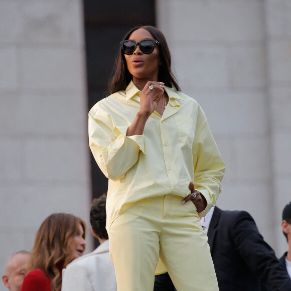 Naomi Campbell - Arrivées au défilé de mode Hommes printemps-été "AMI" au Sacré Coeur à Paris. Le 23 juin 2022 © Veeren-Christophe Clovis / Bestimage 