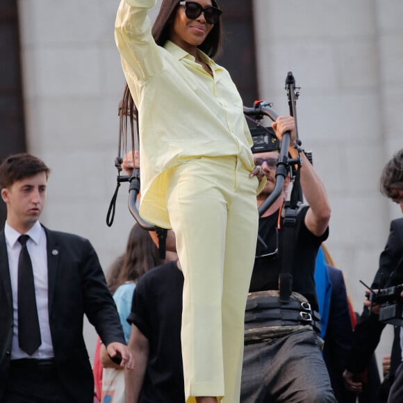 Naomi Campbell - Arrivées au défilé de mode Hommes printemps-été "AMI" au Sacré Coeur à Paris. Le 23 juin 2022 © Veeren-Christophe Clovis / Bestimage 