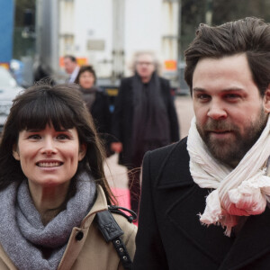 Arthur Jugnot et Flavie Péan - Cérémonie de remise de prix du 39e Festival Mondial du Cirque de Demain sur la Pelouse de Reuilly à Paris le 4 février 2018. © Pierre Perusseau/Bestimage