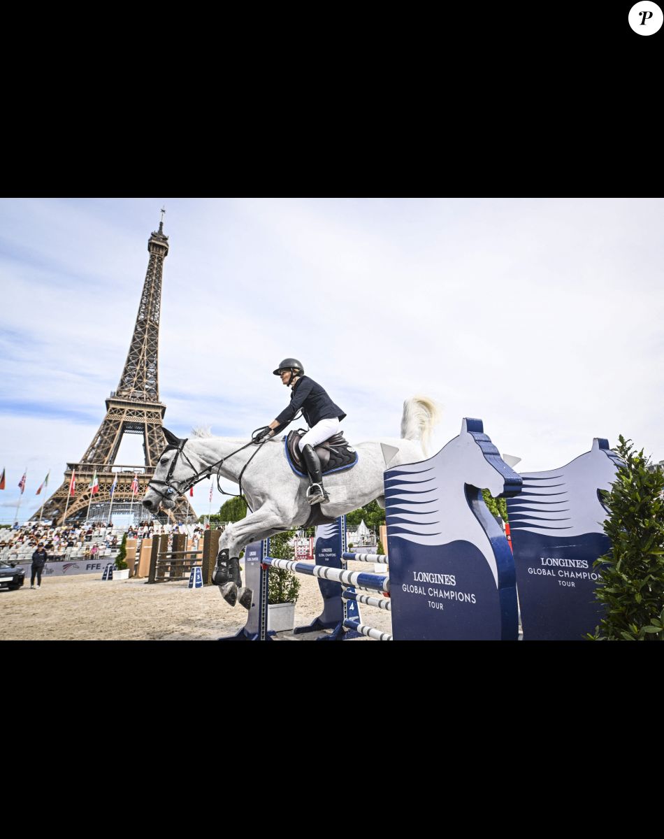 Marina Hands / Copyright - Prix Geberit lors de la 8ème édition du "Longines Paris Eiffel Jumping" au Champ de Mars à Paris, France, le 26 juin 2022. © JB Autissier / Panoramic / Bestimage