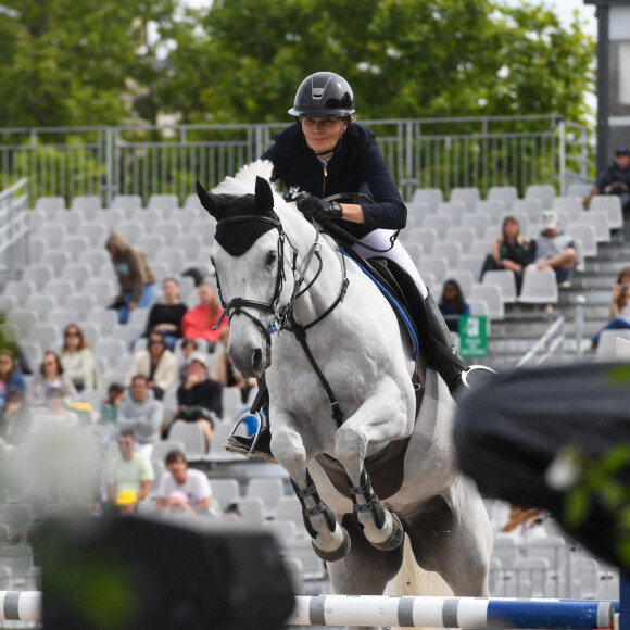 Marina Hands sur Copyright - Prix Geberit lors de la 8ème édition du "Longines Paris Eiffel Jumping" au Champ de Mars à Paris, France, le 26 juin 2022. © Perusseau-Gorassini-Tribeca / Bestimage