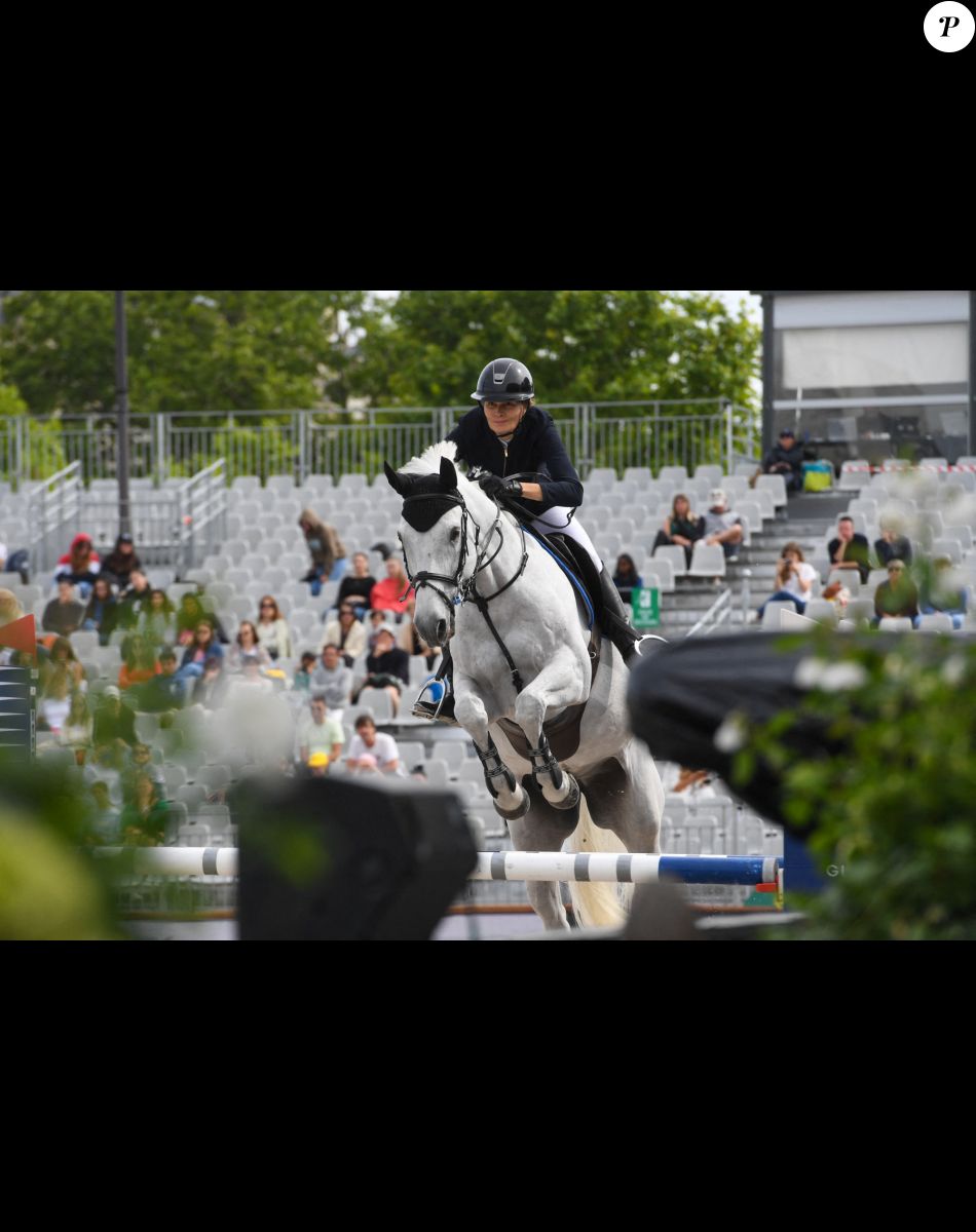 Marina Hands sur Copyright - Prix Geberit lors de la 8ème édition du "Longines Paris Eiffel Jumping" au Champ de Mars à Paris, France, le 26 juin 2022. © Perusseau-Gorassini-Tribeca / Bestimage