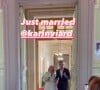Mariage de Karin Viard et Manuel Herrero, à Paris. Juin 2022.