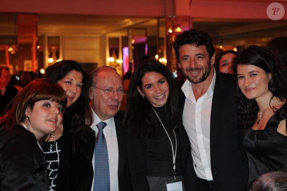 Patrick Bruel lors du dîner du Crif au pavillon d'Armenonville le 3 février 2010