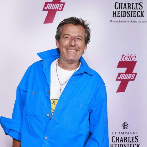 Exclusif - Jean-Luc Reichmann - Soirée "Télé 7 Jours Summer Party" au restaurant "Monsieur Bleu" à Paris le 14 juin 2022. © Christophe Aubert via Bestimage 