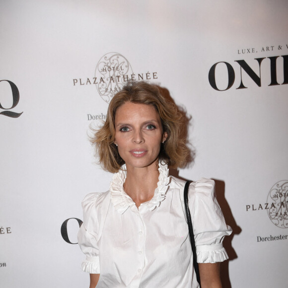Sylvie Tellier - Soirée de lancement du magazine Oniriq à l'hôtel Plaza Athénée à Paris le 26 juin 2022.
