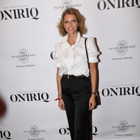 Sylvie Tellier - Soirée de lancement du magazine Oniriq à l'hôtel Plaza Athénée à Paris le 26 juin 2022.