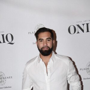 Kendji Girac - Soirée de lancement du magazine Oniriq à l'hôtel Plaza Athénée à Paris le 26 juin 2022.