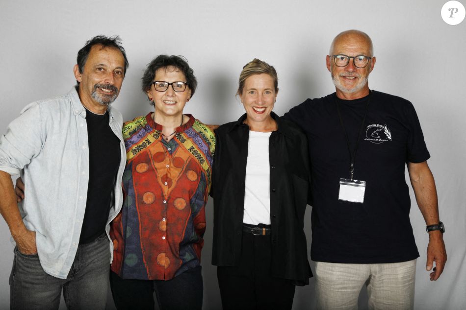 Eric Métayer, Véronique Mériadec, Andréa Bescond, Gérald Massé - 2ème édition du Festival de Dreux &quot;Histoires de Femmes&quot; au théâtre de Dreux le 11 juin 2022. © Denis Guignebourg/BestImage   