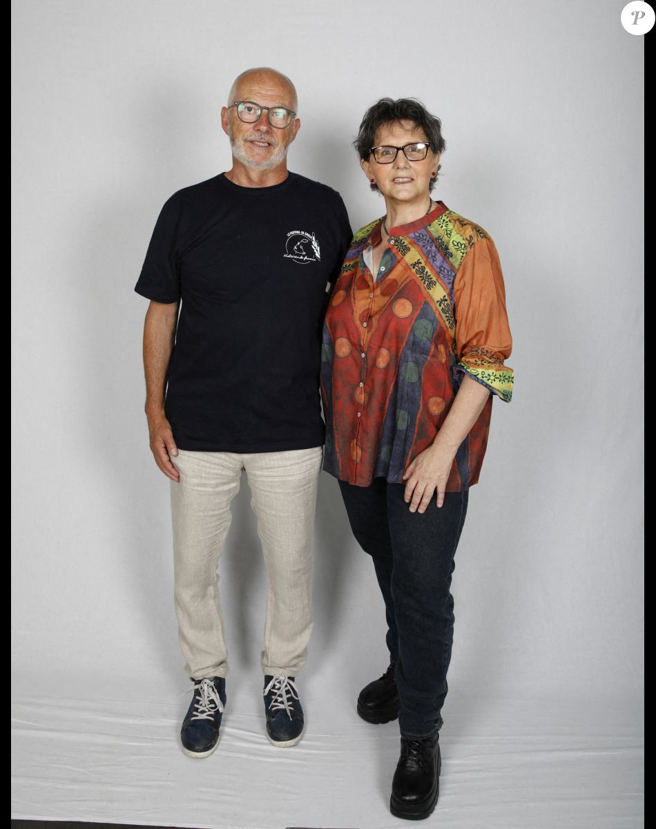 Les organisateurs du Festival, Gérald Massé, Véronique Mériadec - 2ème édition du Festival de Dreux "Histoires de Femmes" au théâtre de Dreux le 11 juin 2022. © Denis Guignebourg/BestImage