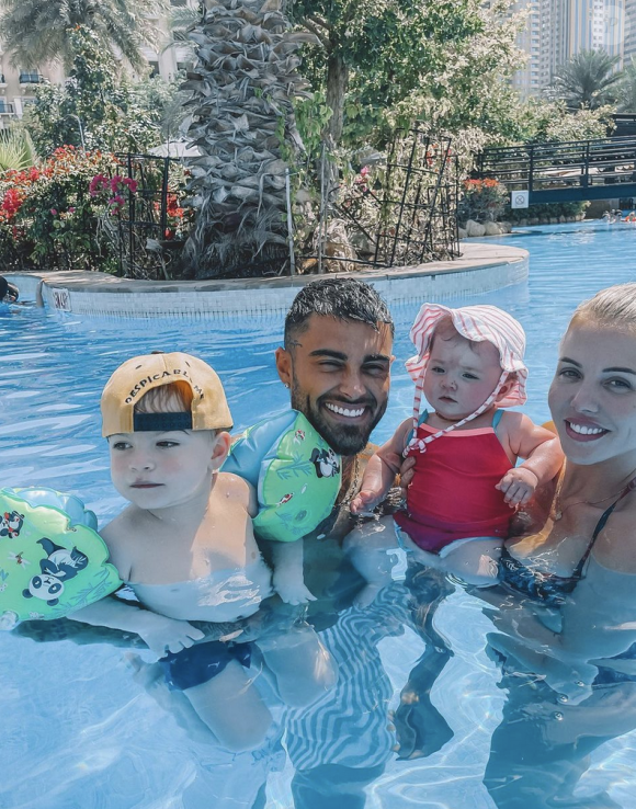 Jessica Thivenin et Thibault Garcia sont les heureux parents de deux enfants, Maylone (né en octobre 2019) et Leewane (née en août 2021) - Instagram