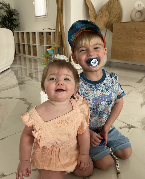 Jessica Thivenin et Thibault Garcia sont les heureux parents de deux enfants, Maylone (né en octobre 2019) et Leewane (née en août 2021) - Instagram