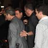Mel Gibson et sa compagne Oksana vont dîner à Paris dans le restaurant Chez L'Ami Louis le 3 février 2010