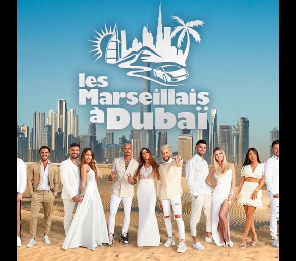 Logo de l'émission de télé-réalité "Les Marseillais à Dubaï" diffusée sur W9