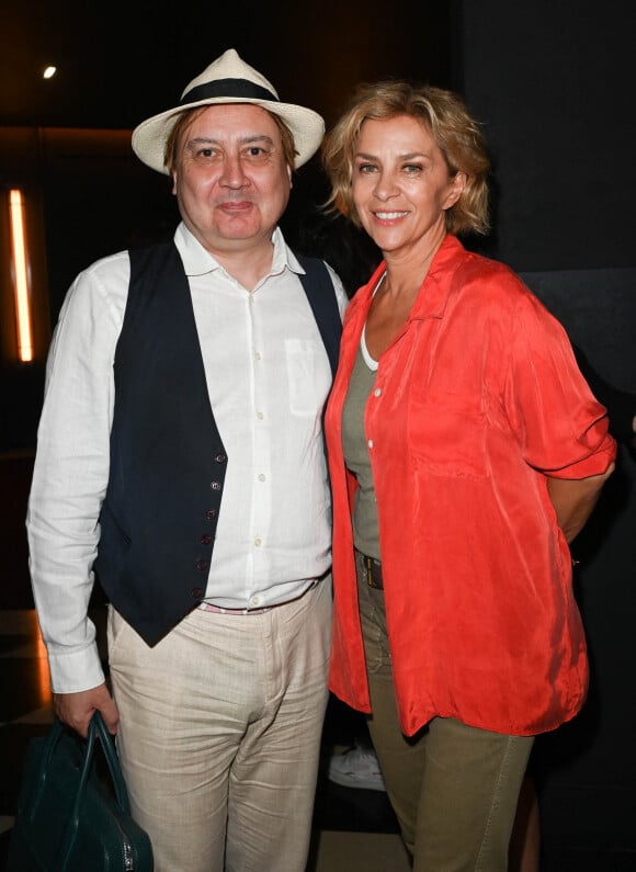 Exclusif - Michel Fau et Corinne Touzet - 100e du spectacle de Vincent Dedienne, "Un soir de gala", au théâtre Marigny. Paris, le 27 juin 2022. © Coadic Guirec/Bestimage