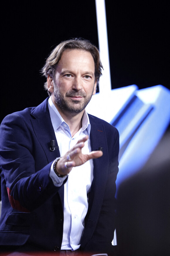 François Busnel, animateur de l'émission "La grande librairie" (France 5), le 30 août 2021.