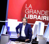 Francois Busnel lors de l'émission "La grande librairie" sur France 5 le 13 octobre 2021. © Cédric Perrin / Bestimage