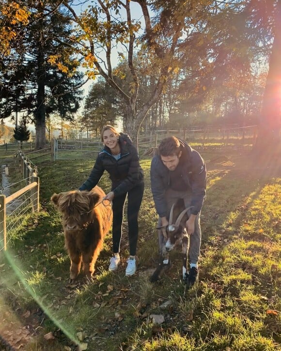 Thibaut Pinot et sa copine, Charlotte Patat.