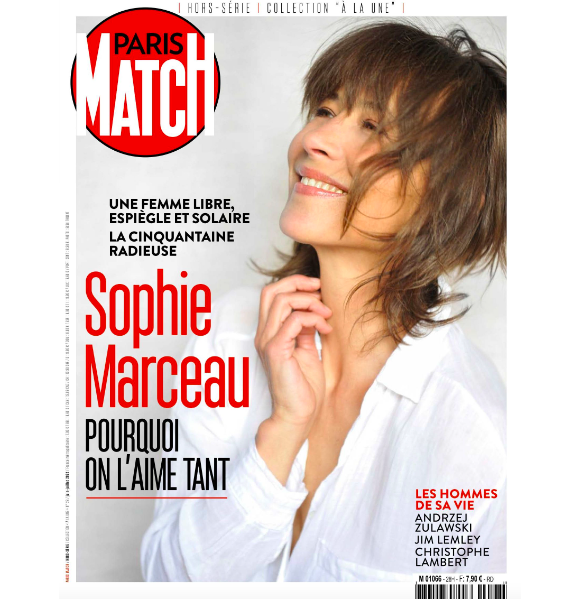Couverture du hors-série "Paris Match" consacré à Sophie Marceau le 30 juin 2022