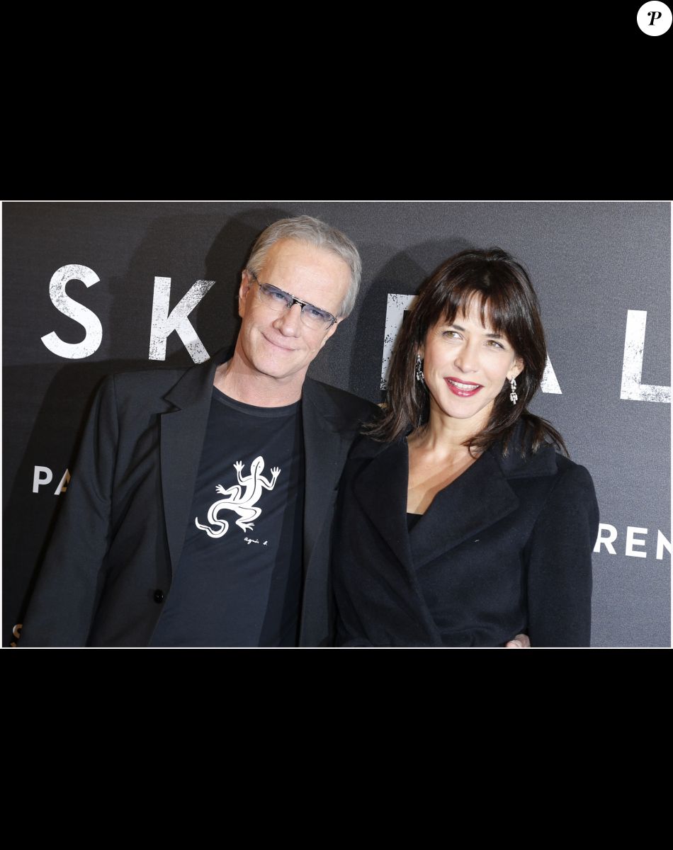 Christophe Lambert, Sophie Marceau - Avant premiere du dernier James Bond "Skyfall" a Paris le 24 Octobre 2012.