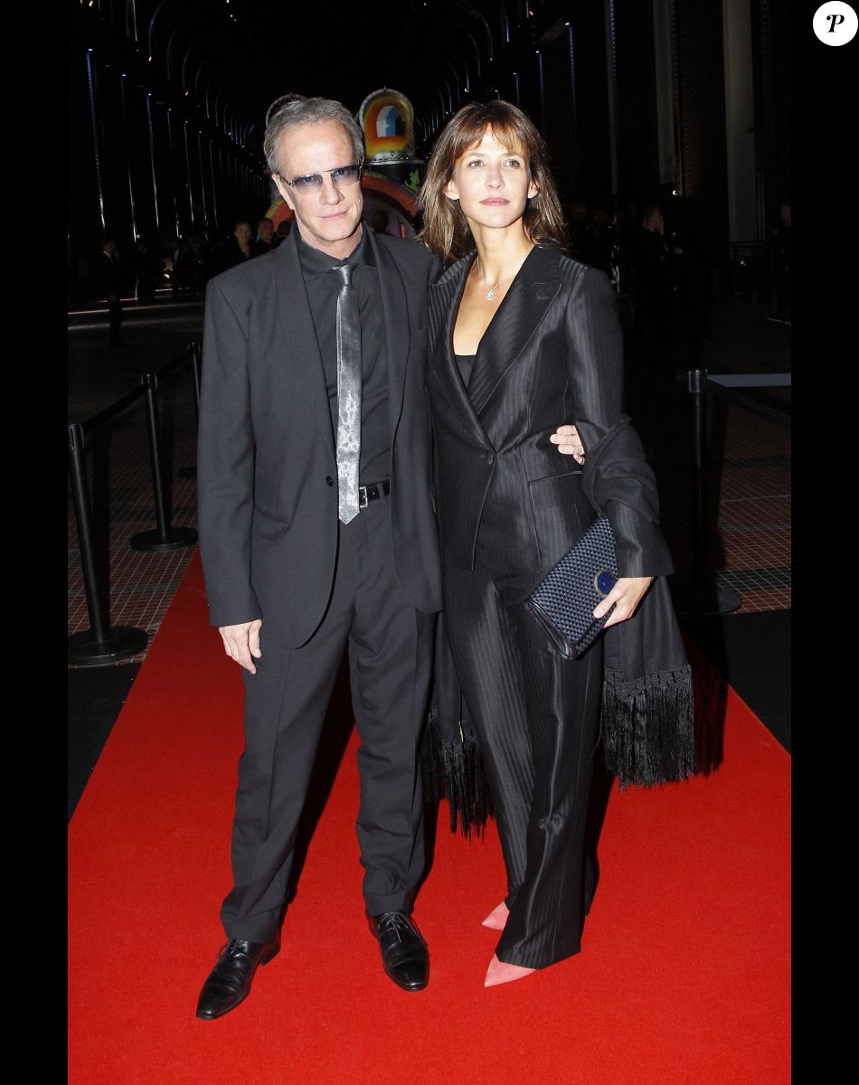 Christophe Lambert et Sophie Marceau le 21 septembre 2012.
