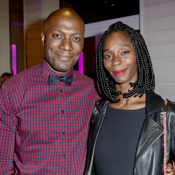 Exclusif - Harry Roselmack et sa femme Chrislaine - Soirée du 10ème anniversaire du casino de Gujan-Mestras le 17 juillet 2016. © Philippe Doignon / Bestimage