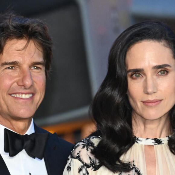 Tom Cruise, Jennifer Connelly - Première du film "Top Gun : Maverick" à Londres. Le 19 mai 2022