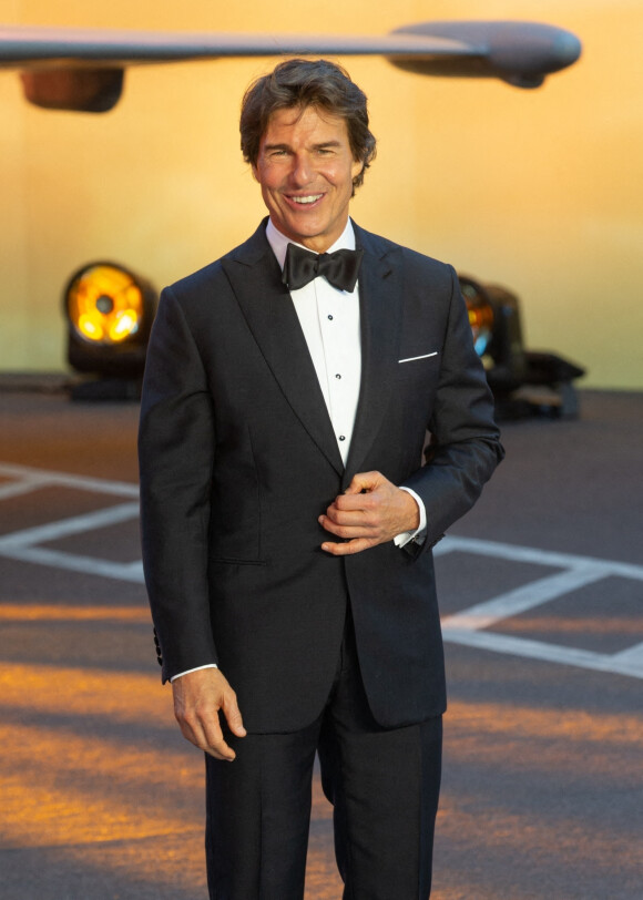 Tom Cruise - Première du film "Top Gun : Maverick" à Londres. Le 19 mai 2022  