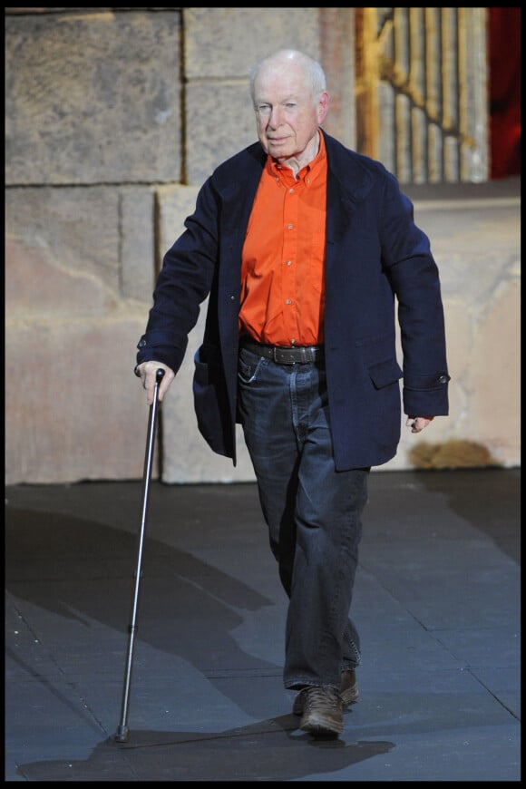 Peter Brook (molière du théâtre musical pour "Une flûte enchantée") - 25ème Nuit des Molières à la maison des Arts de Créteil le 17 avril 2011