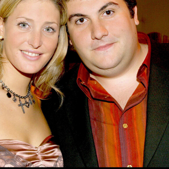 Laurent Ournac et Adeline - conférence de presse de rentrée de TF1, en août 2005 . © Guillaume Gaffiot / Bestimage
