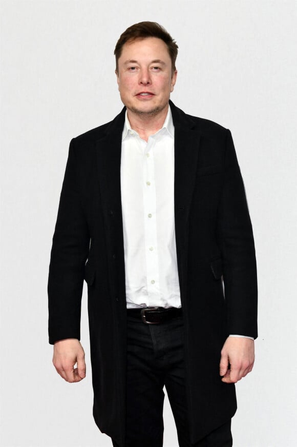 Elon Musk à la soirée The golden steering wheel) au Axel Springer SE à Berlin.