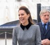 Le prince Charles, prince de Galles, Camilla Parker Bowles, duchesse de Cornouailles, et Catherine (Kate) Middleton, duchesse de Cambridge, arrivent pour une visite à la fondation Trinity Buoy Wharf, un site de formation pour les arts et la culture à Londres, Royaume Uni. 