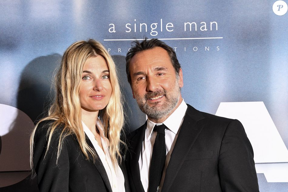 Gilles Lellouche et sa compagne Alizée Guinochet à la première du film