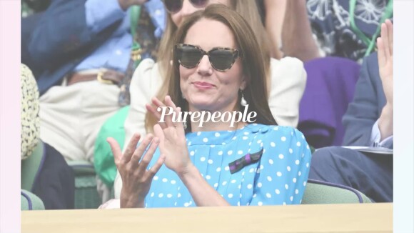 Kate Middleton : Rares gestes tendres dans les tribunes de Wimbledon, elle rayonne en famille avec William