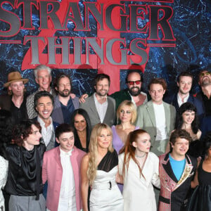 Photocall de la quatrième saison de la série "Stranger Things" aux Studios Netflix à New York