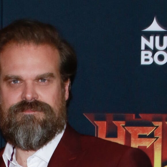 David Harbour à la première de Hellboy au théâtre AMC Lincoln Square à New York, le 9 avril 2019.