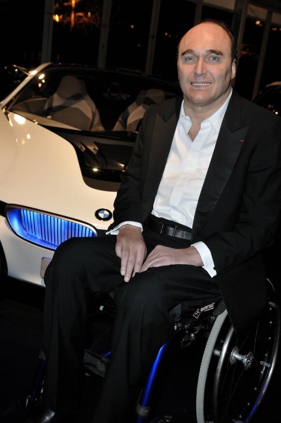 Philippe Streiff au 25e Festival International de l'Automobile. 04/02/2010