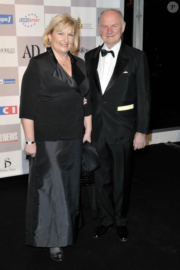 Ferdinand Piech et sa femme au 25e Festival International de l'Automobile. 04/02/2010