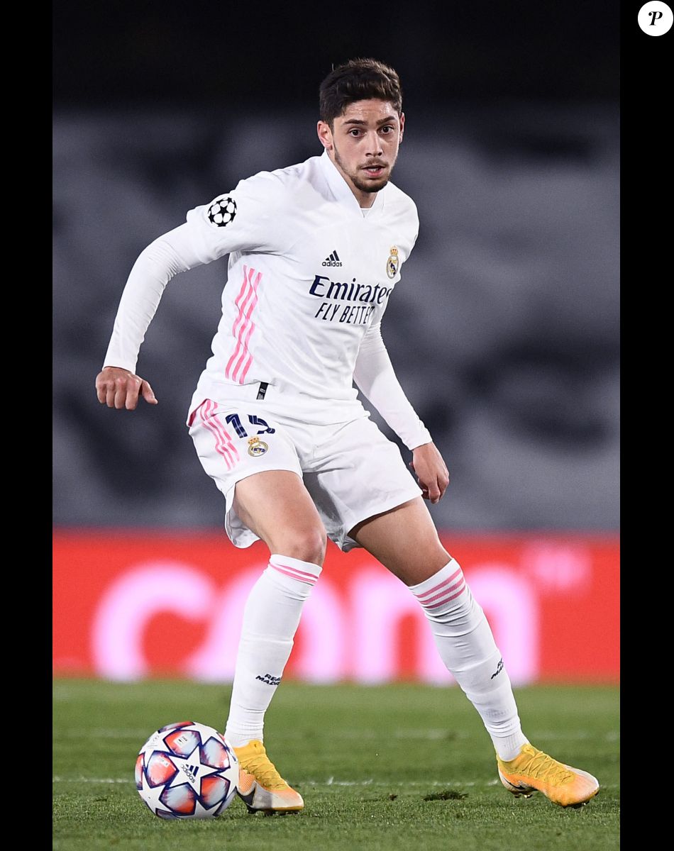 Federico Valverde - Real Madrid Vs Inter Milan - Match de football de la Ligue des Champions à Madrid le 3 novembre 2020.