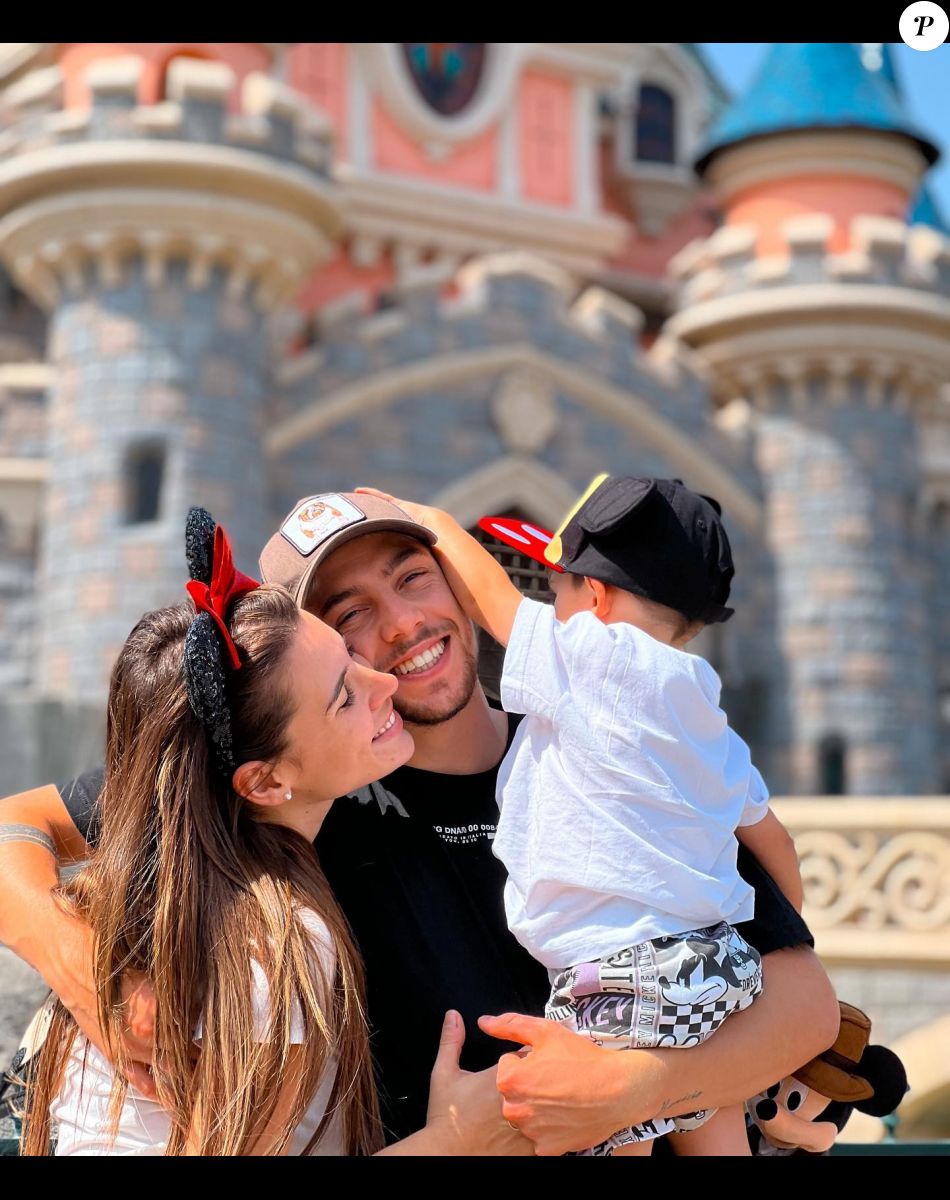 Federico Valverde, sa femme Mina Bonino et son fils