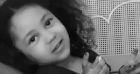 Carmen, fille de Karole Rocher et Thomas Ngijol. Publication Instagram du 14/03/2022.