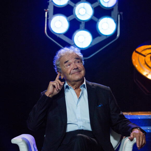 Pierre Perret - Backstage de l'enregistrement de l'émission "La Chanson secrète 7 " à la Scène musicale à Paris, qui sera diffusée le 15 janvier 2021 sur TF1.  © Gaffiot-Moreau / Bestimage 