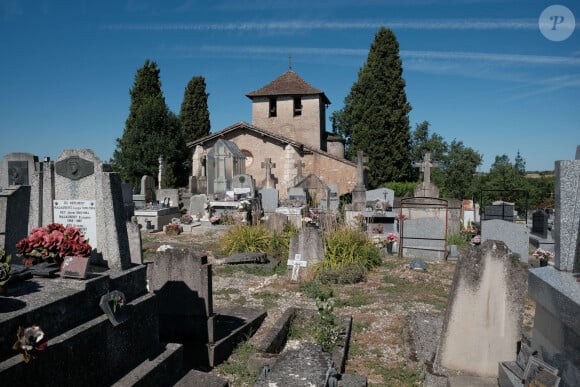 Image du cimetière de Dalmaze près de Cagnac-les-Mines, la ville où habitait la disparue Delphine Jubillar.