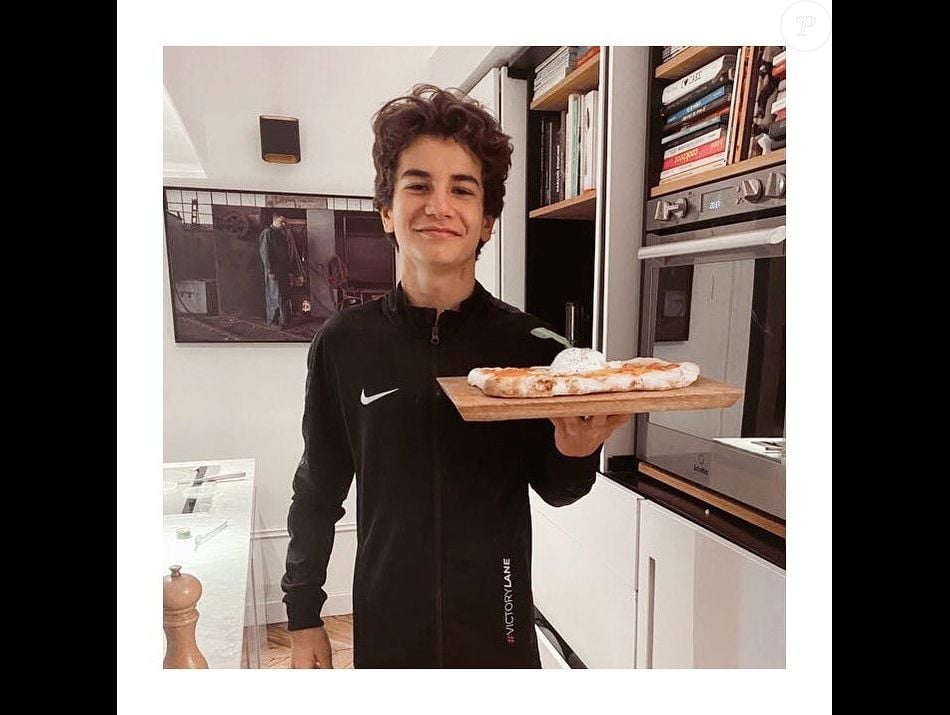 Marina Foïs son fils Lazare Lartigau sosie de son célèbre papa
