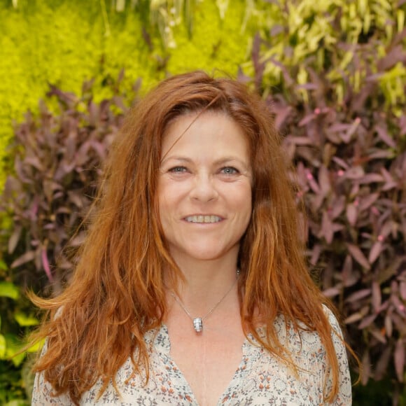 Charlotte Valandrey - Photocall du tournoi de babyfoot à l'occasion de la 7ème Coupe du monde de football féminin au village by CA (Crédit Agricole) à Paris. Le 8 juin 2015