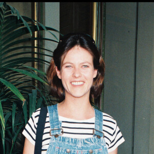 Charlotte Valandrey à la fête du cinéma au ministère de la Culture à Paris en 1995