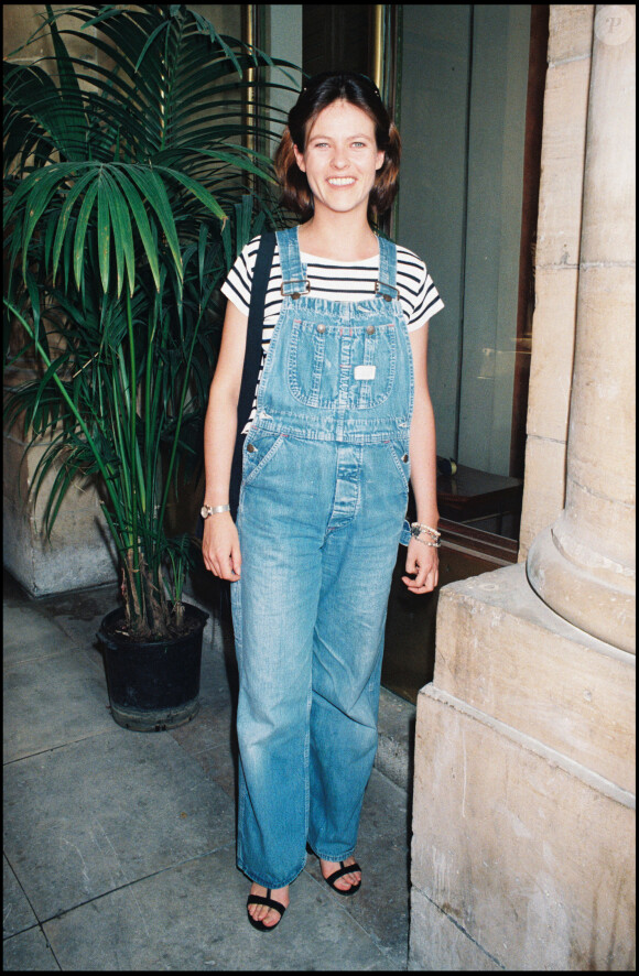 Charlotte Valandrey à la fête du cinéma au ministère de la Culture à Paris en 1995