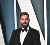 Ricky Martin au photocall de la soirée "Vanity Fair" lors de la 94ème édition de la cérémonie des Oscars au Wallis Annenberg Center for the Performing Arts dans le quartier de Beverly Hills, à Los Angeles, Californie, Etats-Unis, le 27 mars 2022. 