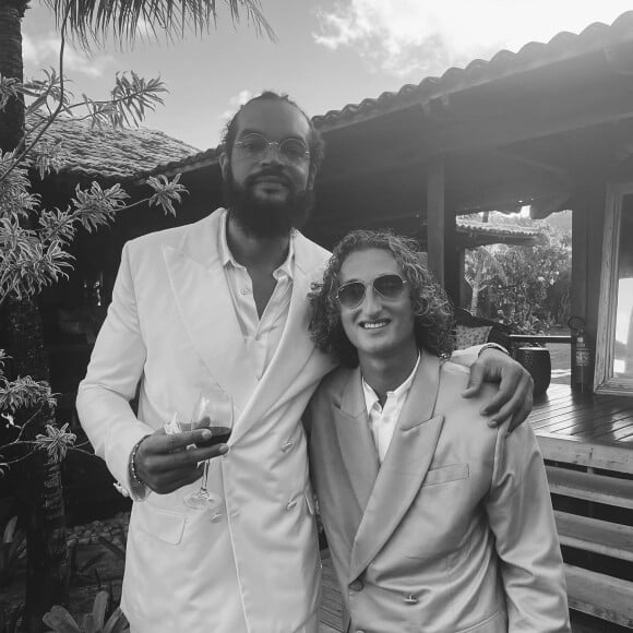 Toute la famille Noah s'est retrouvée pour le mariage de Joakim Noah début juillet. @ Instagram / Joalukas Noah