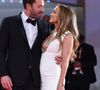 Jennifer Lopez et Ben Affleck - Avant-première de "The Last Duel" lors du festival international du film de Venise (La Mostra), le 10 septembre 2021.